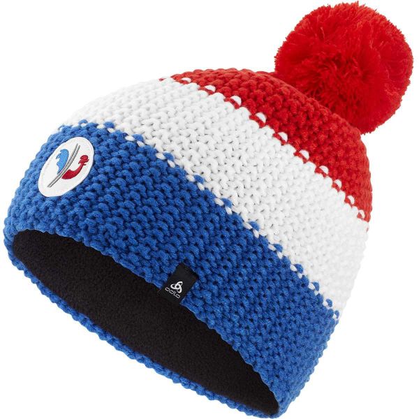 Odlo Bonnet Chunky Knit France Navy/formula One/snow White 2020 -28% sur Ekosport bonnet pier one