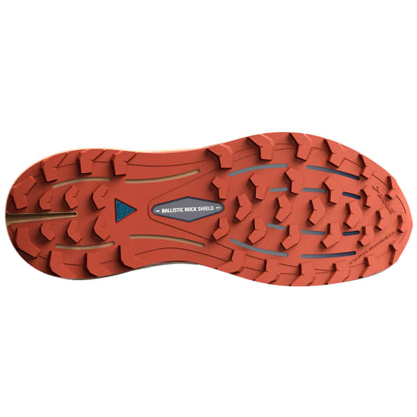 Brooks CASCADIA 16 - Zapatillas de trail running - white biscuit  rooibos/lila 