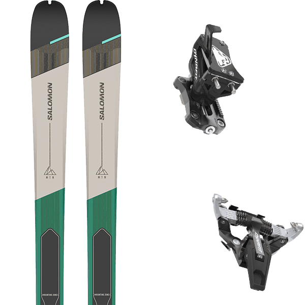 SALOMON MTN 86 W PRO Fix Ski touring set