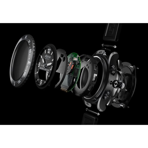 ALPINA WATCHES ALPINERX BLACK Montre outdoor