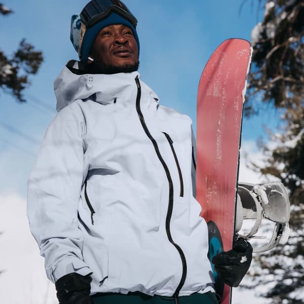 BURTON M AK GORE CYCLIC JK GRAY CLOUD - Snowboard jacket