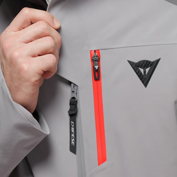 DAINESE S002 DERMIZAX EV CORE READY SILVER-FILIGREE - Chaqueta de