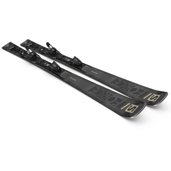 SALOMON-S/FORCE BOLD + E M12 GW BLACK/BROWN - Alpine ski set SALOMON-S/FORCE BOLD + E M12 GW BLACK/BROWN - Alpine ski set