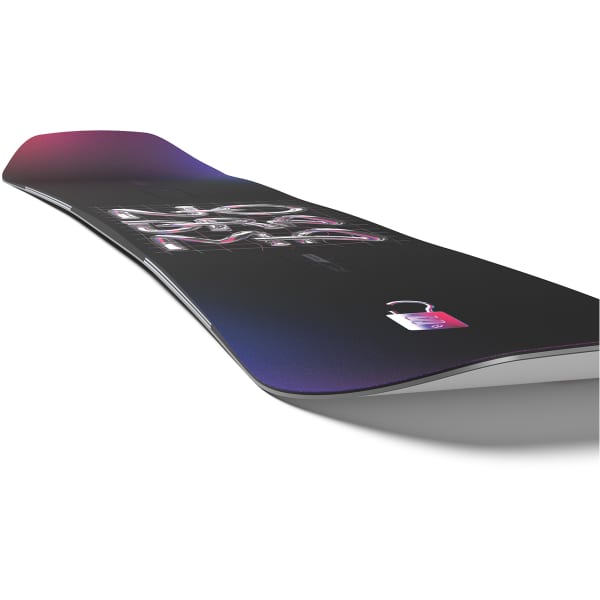 SALOMON NO DRAMA WHITE/BLACK/PINK - Tavola da snowboard