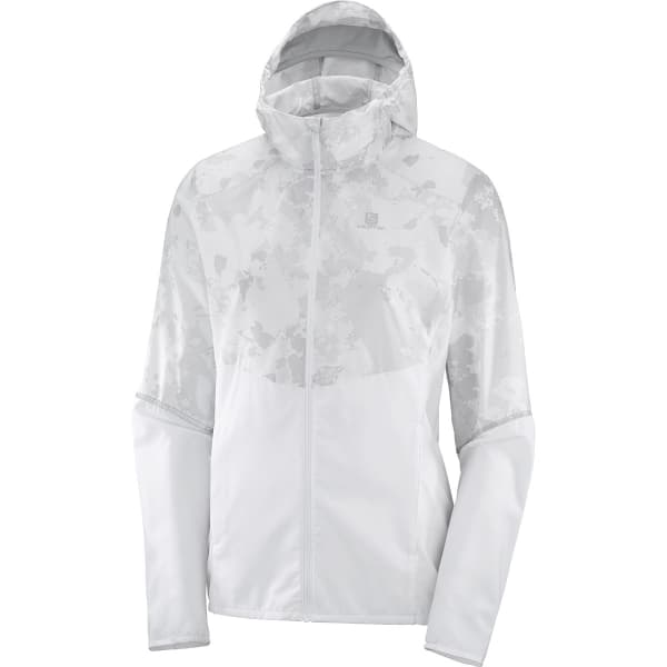 SALOMON AGILE FZ HOODIE W WHITE AO 20