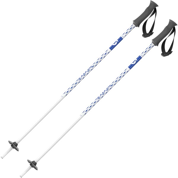 SCOTT-ELEMENT JR WHITE/BLUE - Bâton ski alpin monobrin