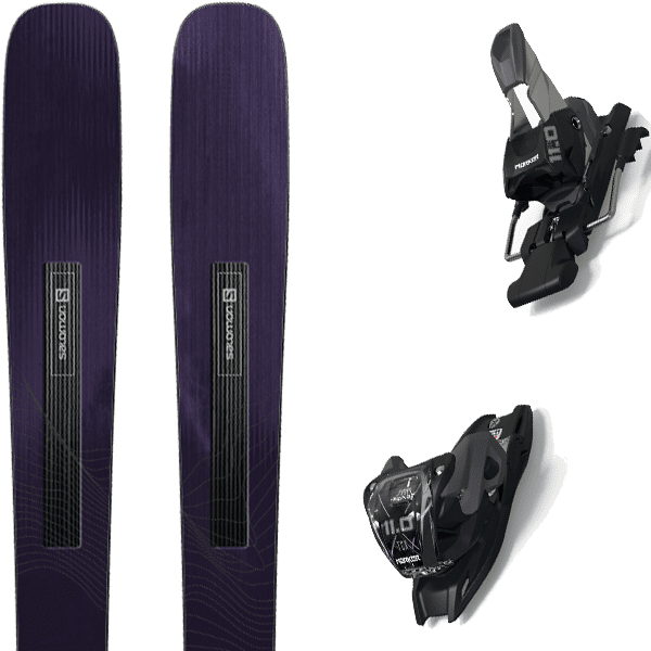 SALOMON STANCE W 88 BLACK 23 Ski bindings