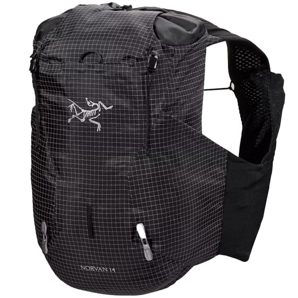 ARC'TERYX-NORVAN 14 VEST BLACK - Trail running bag