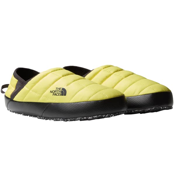 North face top slippers yellow