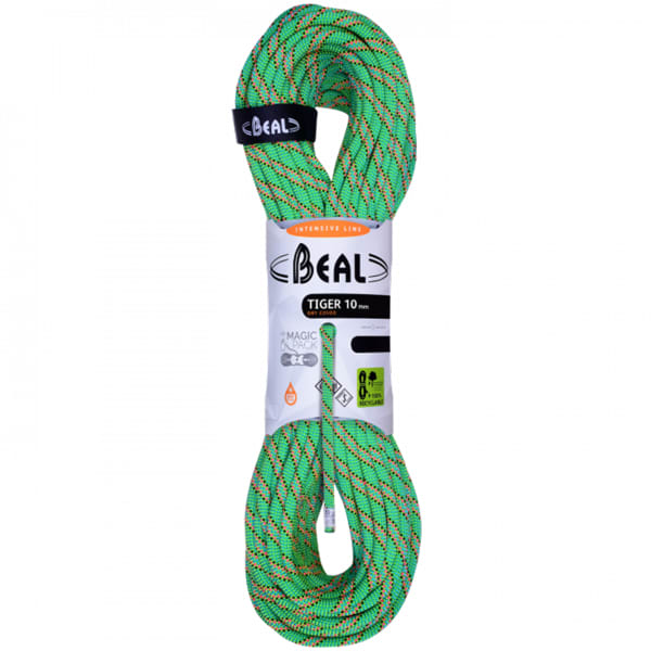 BEAL-TIGER 10MM X 50M GREEN - Corda alpinismo