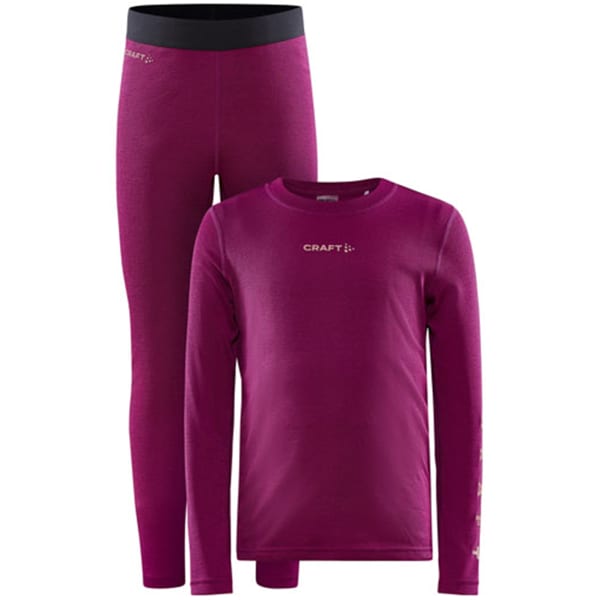 CRAFT CORE WARM BASELAYER SET J ROXO CORAL Thermal set