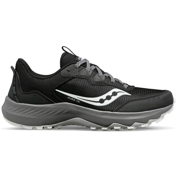 SAUCONY AURA TR BLACK GRAVEL Trailschuhe