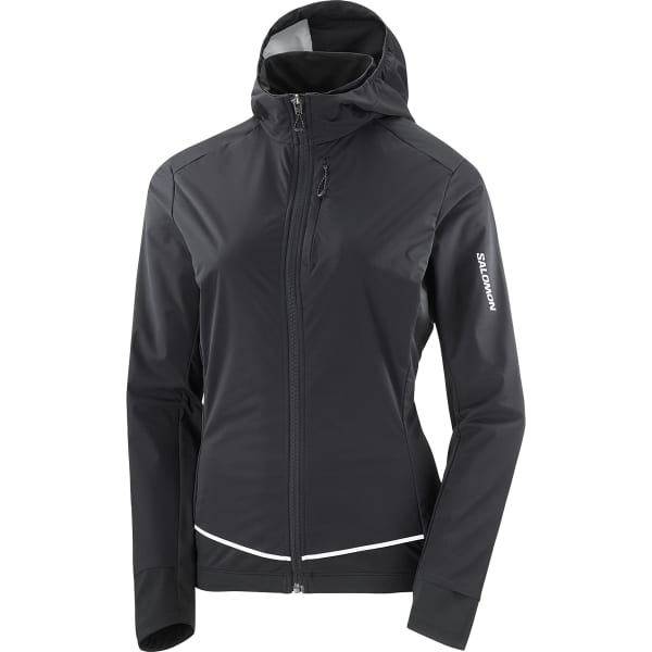 SALOMON LIGHT SHELL JKT W DEEP BLACK Trail running jacket