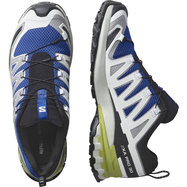 人気 ☆ SALOMON☆ XA PRO 3D V9 NAUTICAL BLUE ALLOY SALOMON-XA PRO 3D V9 NAUTICAL BLUE/ALLOY/DARK CITRON - Trail