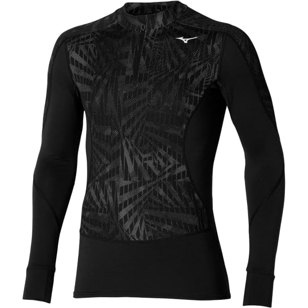 MIZUNO BT VIRTUAL BODY G4 H Z SHIRT BLACK Thermal T shirt