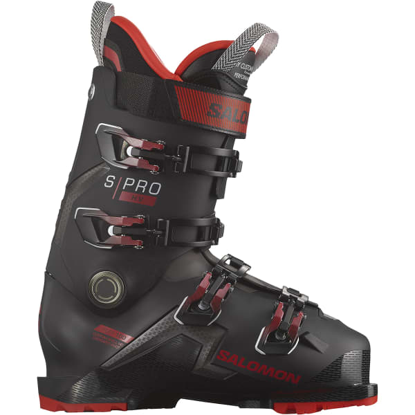 SALOMON S PRO HV 100 GW BLACK RED BELUGA Alpine ski boots