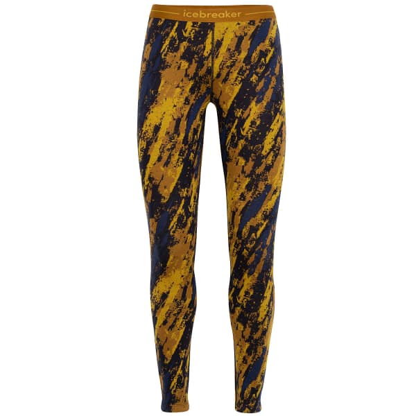 ICEBREAKER-W 250 VERTEX LEGGINGS SILENT GOLD/CLVE/MDNNVY - Thermal leggings