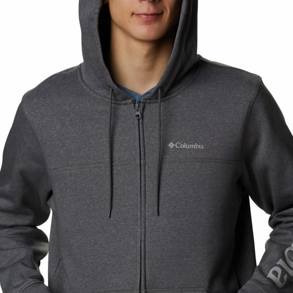 COLUMBIA-LOGO FLEECE FULL ZIP CITY GREY HEATHER - Sweatshirt