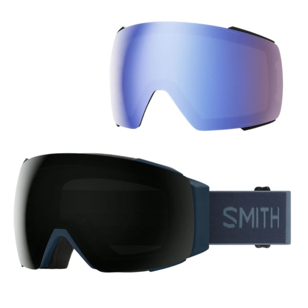 Smith I/O MAG ChromaPop ゴーグル ネイビー SMITH I/0 MAG FRENCH NAVY CHROMAPOP SUN BLACK - Ski goggles