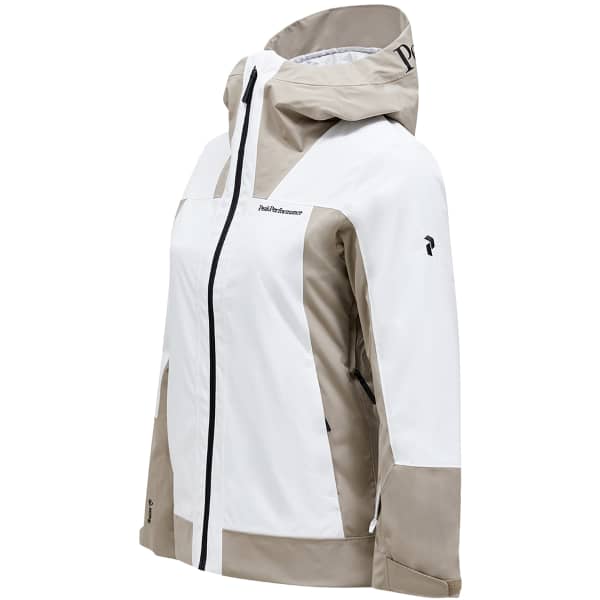 PEAK PERFORMANCE W RIDER TECH INSULATED JACKET OFFWHITE AVID BEIGE Ski jacket