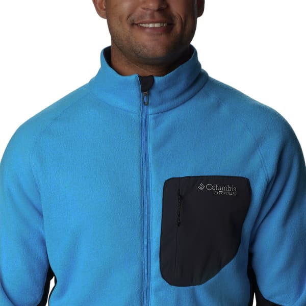 COLUMBIA-TITAN PASS II FLEECE M COMPASS BLUE BLACK Hiking