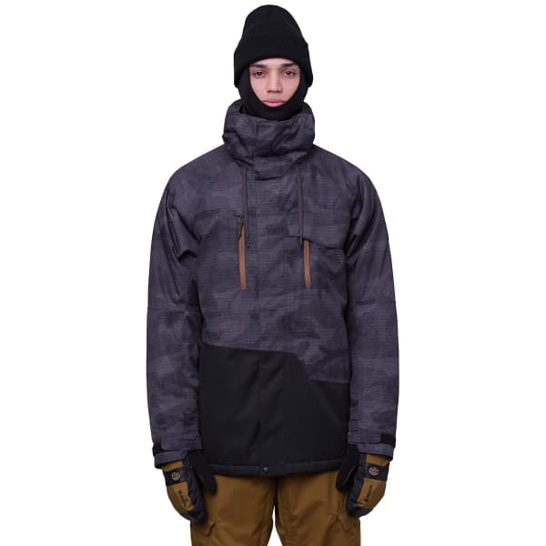 686 MNS GEO INSULATED JACKET BLACK CAMO COLOR 24