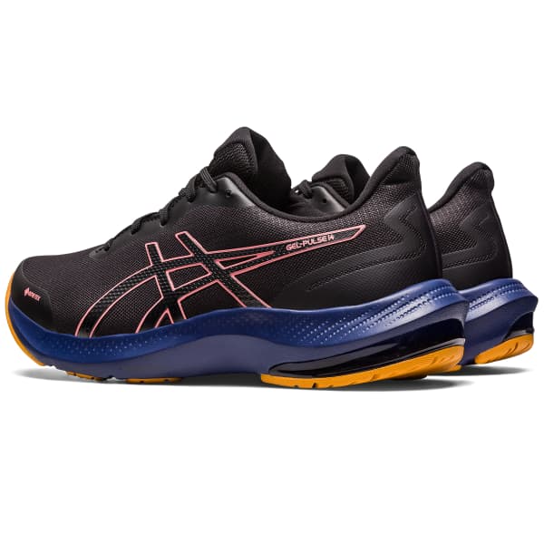 ASICS GEL PULSE 14 GTX W BLACK PAPAYA Running shoe