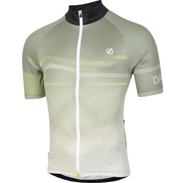 DARE 2B AEP REVOLVING S S JERSEY OIL GREEN WAVE PRINT Cycling jersey
