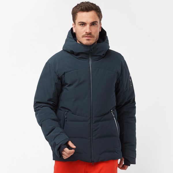 SALOMON ALPENFLOW DOWN JACKET M CARBON 24