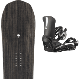 Snowboard ARBOR ARBOR ELEMENT ROCKER  + SALOMON DISTRICT BLACK - Ekosport