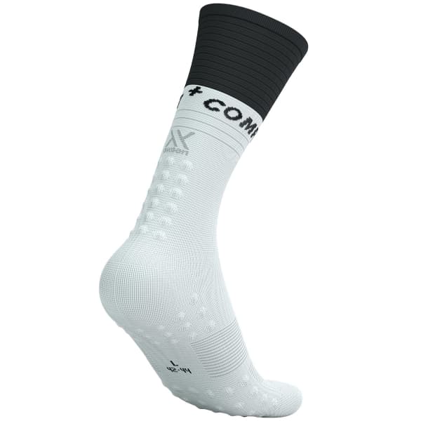 Compressport Mid Compression V2.0 Running Socks - Black/White