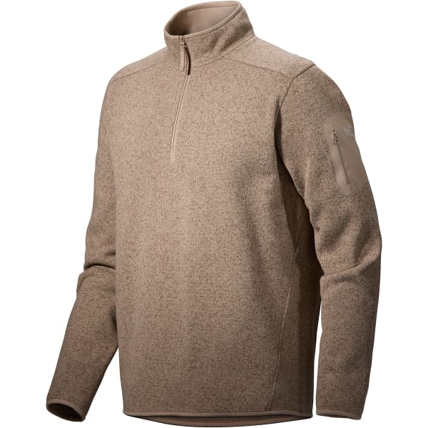 ARC'TERYX-COVERT 1/2 ZIP M SMOKE BLUFF HEATHER - Ski touring ski