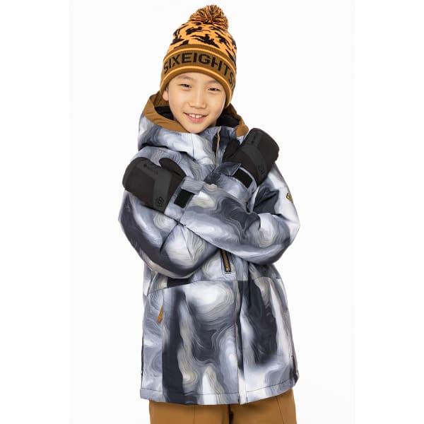 Boys waterproof snow jacket deals