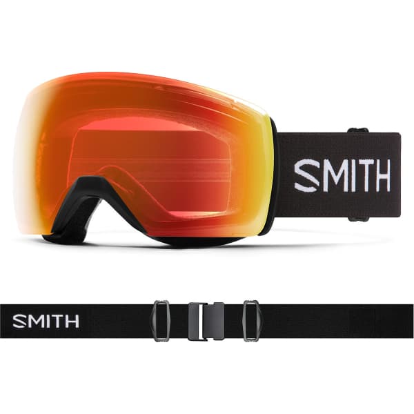 SMITH-SKYLINE XL BLACK CPE BLACK CPE RED M - Ski goggles