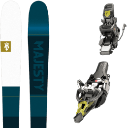 Pack ski MAJESTY MAJESTY ADVENTURE GT + FRITSCHI TECTON 12 CARBON FREINS 90MM - Ekosport