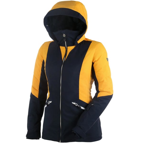 Black and gold ski jacket discount