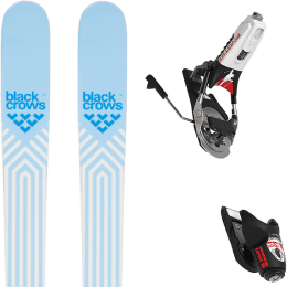BU Ski Alpin BLACK CROWS BLACK CROWS CAPTIS BIRDIE + LOOK PIVOT 15 GW B95 H HARLAUT - Ekosport