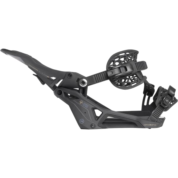 NIDECKER SUPERMATIC BLACK - Snowboard bindings
