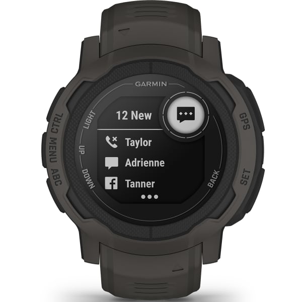 GARMIN INSTINCT 2 GRAPHITE SFS195 Cardio et GPS