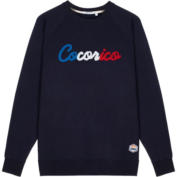 FRENCH DISORDER CLYDE COCORICO NAVY Sweatshirt