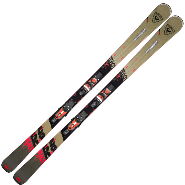 ROSSIGNOL-REACT 8 C.A.M. + NX 12 GW B80 KHAKI - Alpine ski set