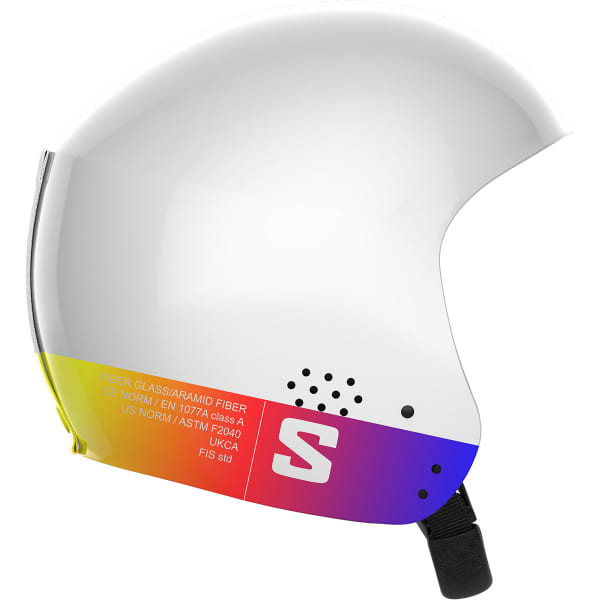 SALOMON CASQUE DE SKI S/RACE SL BLANC AVEC BARRE