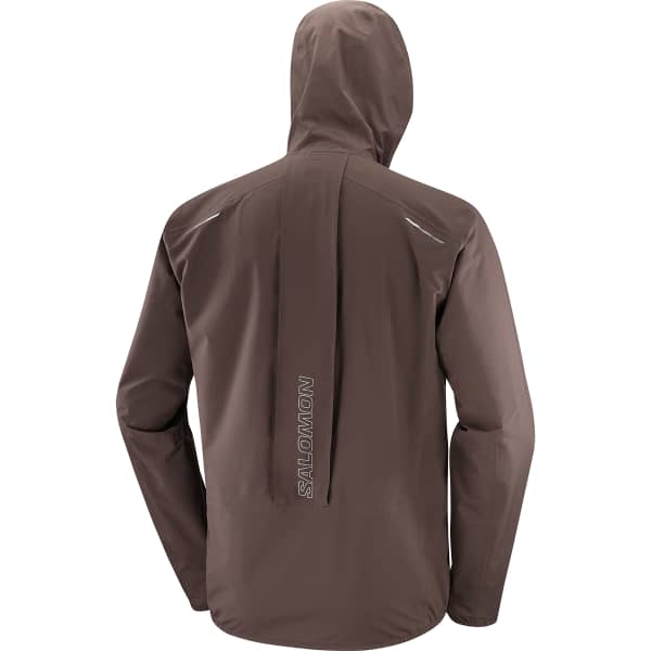 SALOMON BONATTI TRAIL JACKET COFFEE BEAN - Trail running jacket