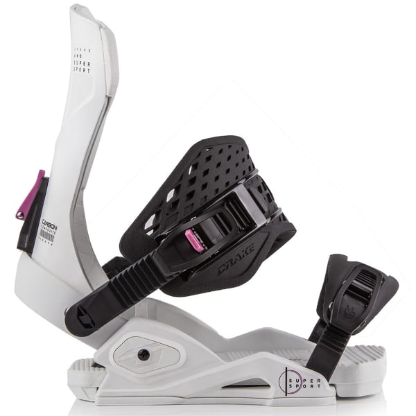 DRAKE-SUPER SPORT WHITE/BLACK - Snowboard bindings
