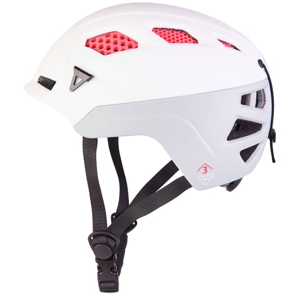 MOVEMENT-3TECH ALPI HONEYCOMB W WHITE/GREY/CARMIN - WHITE BANDO