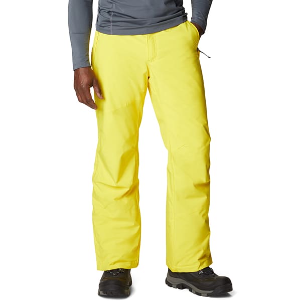 Mens yellow ski trousers hotsell