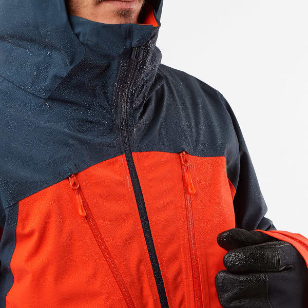 SALOMON BRILLIANT JACKET M FIERY RED CARBON Veste de ski