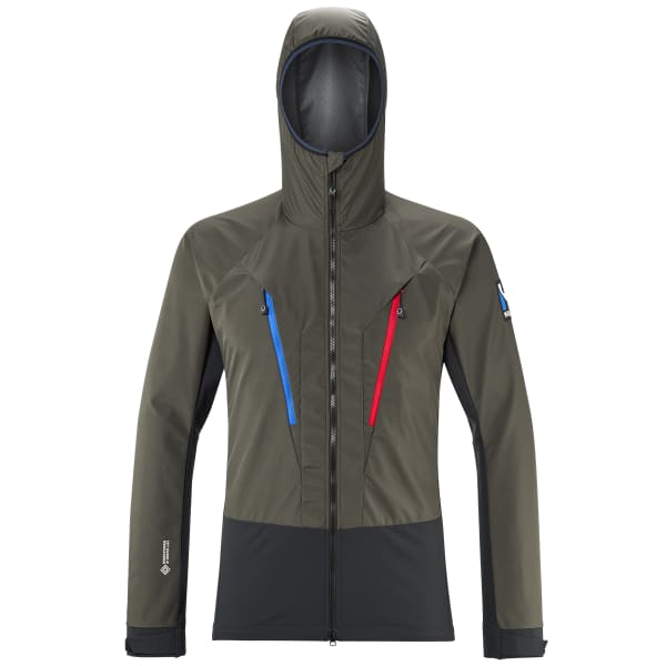 MILLET TRILOGY V ICON INFIN JKT M BLACK DEEP JUNGLE Softshell mountaineering jacket