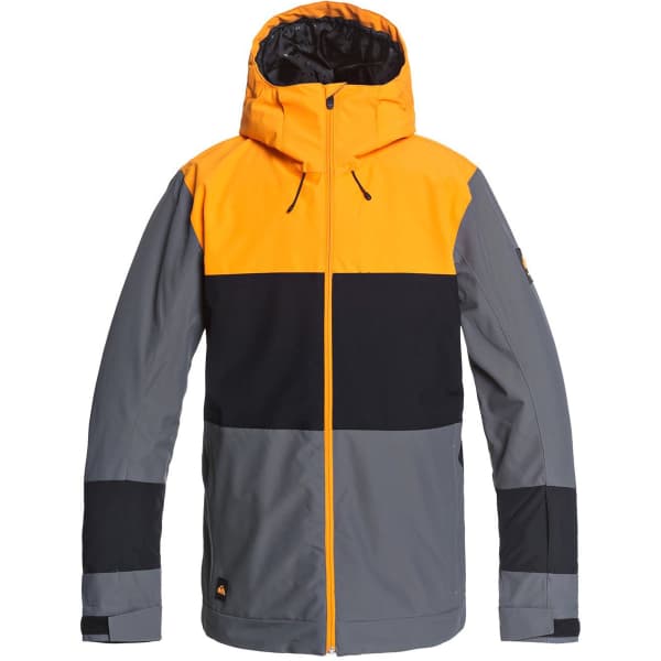 QUIKSILVER SYCAMORE JK M SNJT CHARCOAL BLACK - Ski jacket
