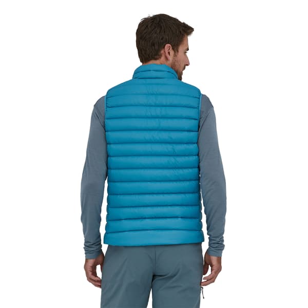 PATAGONIA M'S DOWN SWEATER VEST ANACAPA BLUE - Hiking down jacket